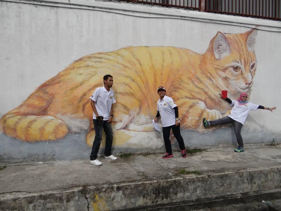 QSR Street Art Hunt participants exploring creative city landmarks